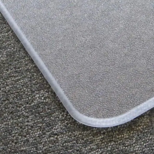 Alt view image 5 of 7 - ECM121345ER Cleartex MegaMat Heavy-Duty Polycarbonate Mat for Hard Floor/All Carpet 46 x 53