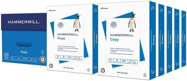 Main image of Hammermill Printer Paper, 20 lb Copy Paper, 8.5 x 11 - 10 Ream (5,000 Sheets) - 92 Bright, Made in the USA