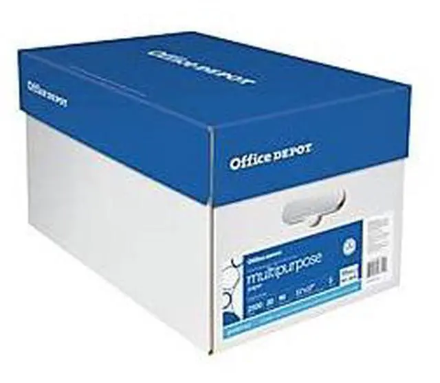 Alt view image 5 of 7 - Office Depot Extra Bright Copy Paper, 11in. x 17in., 20 Lb., 90 Brightness, Case Of 5 Reams