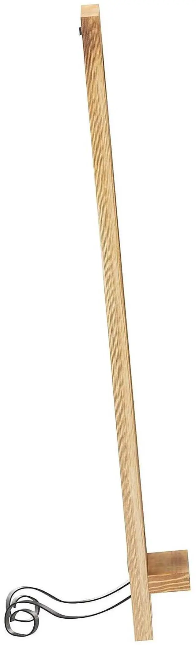 Alt view image 18 of 19 - Canterbury 12" x 17" Torched Wood Tabletop Magnetic Chalkboard Sign with Metal Scrolled Legs, Hanging Wall Chalkboard, Countertop Memo Board