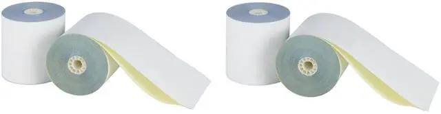 Alt view image 2 of 5 - Office Depot 2-Ply Paper Rolls, 3in. x 96ft., White, Carton Of 50, 553965