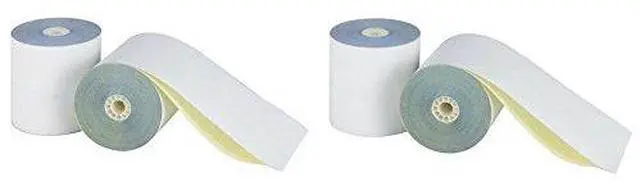 Alt view image 5 of 5 - Office Depot 2-Ply Paper Rolls, 3in. x 96ft., White, Carton Of 50, 553965
