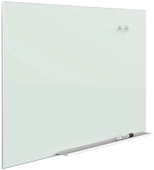 Alt view image 9 of 15 - Quartet G8548E Element Magnetic Glass Dry-erase Board, 85"W x 48"H