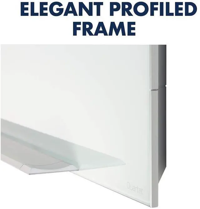 Alt view image 11 of 15 - Quartet G8548E Element Magnetic Glass Dry-erase Board, 85"W x 48"H