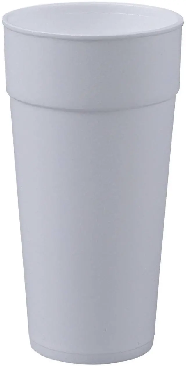 Alt view image 4 of 10 - Styrofoam Cups 24 oz 300 CT White