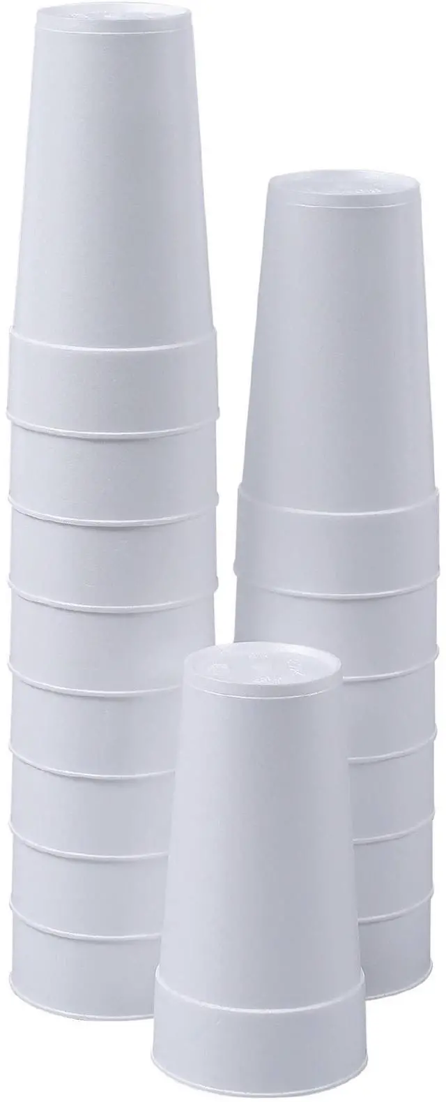 Alt view image 7 of 10 - Styrofoam Cups 24 oz 300 CT White