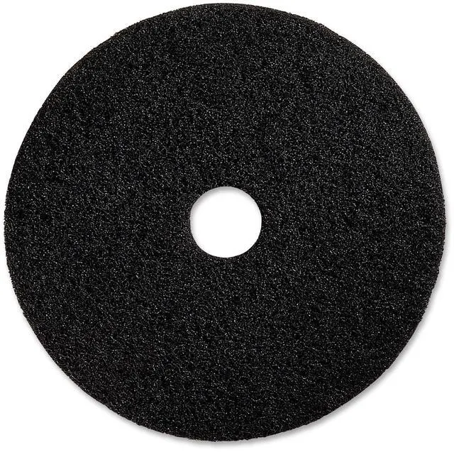 Alt view image 6 of 6 - Genuine Joe Floor Stripping Pads 20" 5/CT Black 90220
