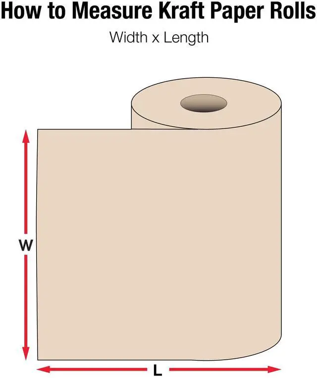 Alt view image 3 of 5 - Aviditi Kraft Paper Roll, 75#, 24" x 475', Kraft, 100% Recycled Paper, Ideal for Packing, Wrapping, Craft, Postal, Shipping, Dunnage and Parcel