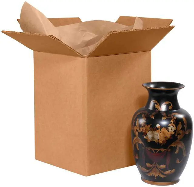 Alt view image 4 of 5 - Aviditi Kraft Paper Roll, 75#, 24" x 475', Kraft, 100% Recycled Paper, Ideal for Packing, Wrapping, Craft, Postal, Shipping, Dunnage and Parcel