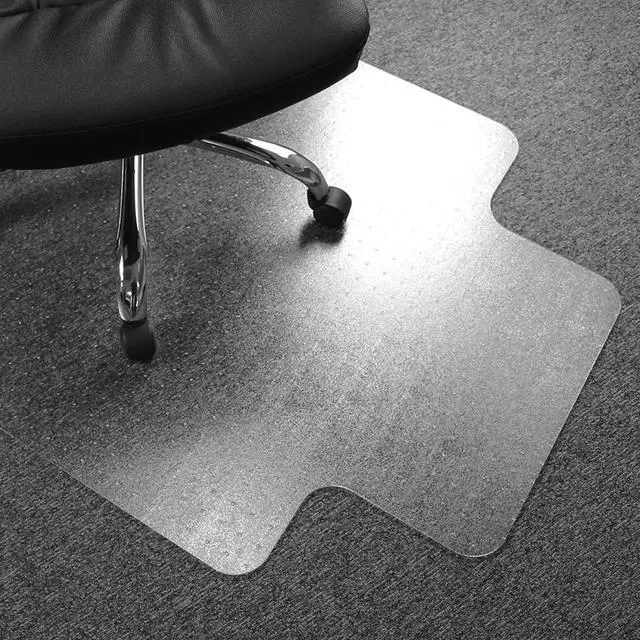 Alt view image 18 of 20 - Cleartex PVC Rctglr Lipped Chair Mat Low Pile Carpets 36X48 FR119225LV