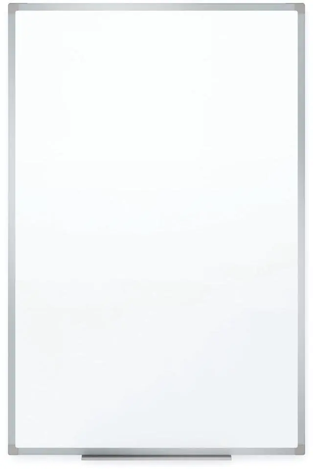 Alt view image 18 of 20 - Mead Dry-erase Board w/Marker Tray, Aluminum - MEA85358