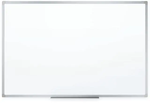 Alt view image 16 of 20 - Mead Dry-erase Board w/Marker Tray, Aluminum - MEA85358