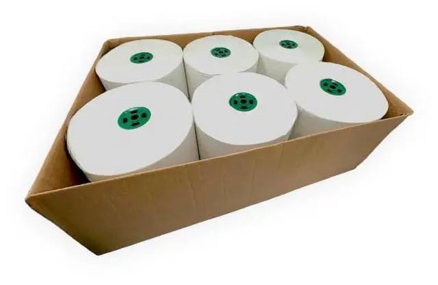 Alt view image 5 of 5 - Highmark ECO JRT 2-Ply Jumbo Toilet Paper, 1250' Per Roll, 100% Recycled, Pack Of 6 Rolls