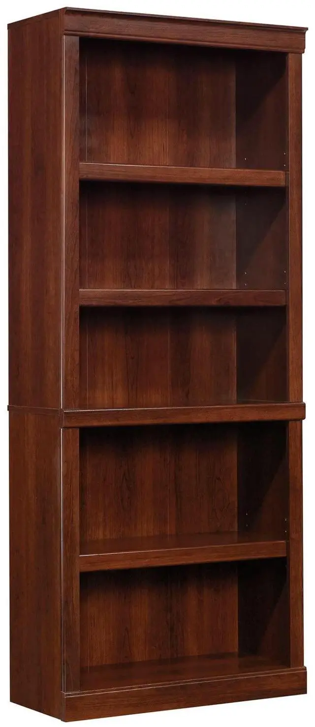 Alt view image 4 of 7 - Realspace® 72"H 5-Shelf Bookcase, Mulled Cherry