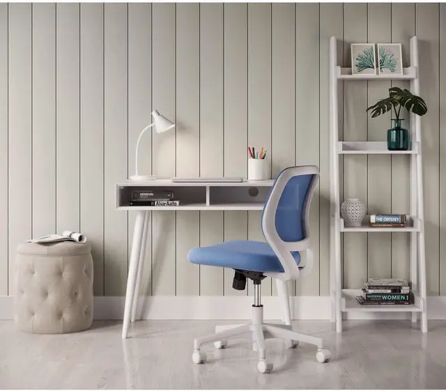 Alt view image 5 of 7 - Realspace® Lanzi 35"W Student Computer Desk, White