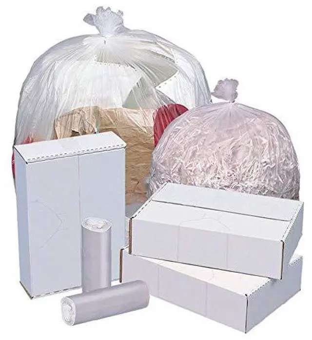 Alt view image 4 of 4 - Highmark High-Density Can Liners, 16 Mic, 33 Gallons, 33" x 40", Natural, Box Of 250