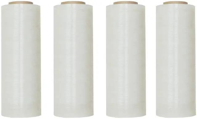 Alt view image 2 of 6 - Office Depot Stretch Wrap Film, Blown, 18in. x 1500ft. Rolls, Clear, Pack Of 4, 32011-OD