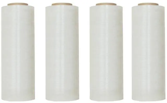 Main image of Office Depot Stretch Wrap Film, Blown, 18in. x 1500ft. Rolls, Clear, Pack Of 4, 32011-OD
