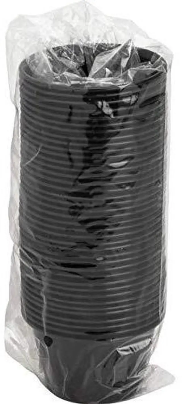 Alt view image 6 of 8 - Genuine Joe Portion Cups 4oz. 50BG/CT Black 19068