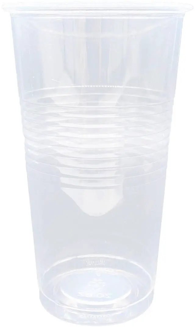 Alt view image 4 of 5 - Genuine Joe Translucent Cups 20oz. 50BG/CT Clear 10502