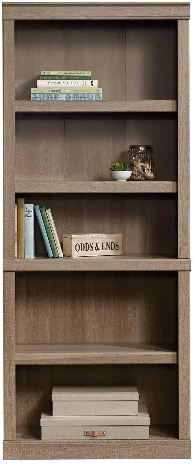 Alt view image 5 of 7 - Realspace® 72"H 5-Shelf Bookcase, Spring Oak