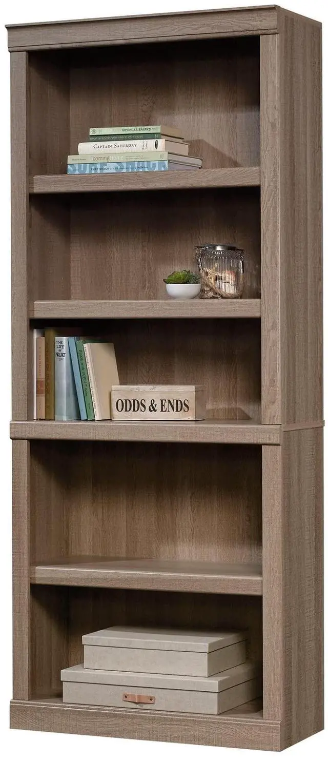Alt view image 7 of 7 - Realspace® 72"H 5-Shelf Bookcase, Spring Oak