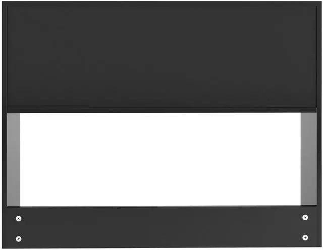 Alt view image 5 of 7 - Flash Furniture Lotus Desktop Bookshelf Organizer, Space Saving Bookshelf for Desktop with Multiple Cubby Spaces, Engineered Wood, 37" W, Black