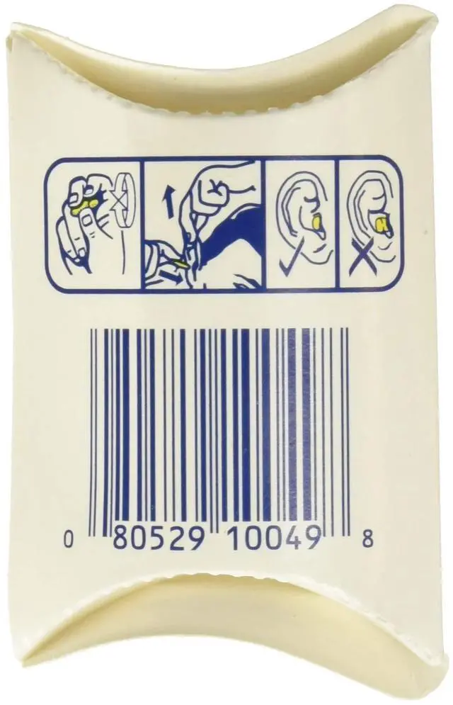 Alt view image 17 of 18 - Ear Classic Small Earplugs In Pillow Paks, Pvc Foam, Yellow, 200 Pairs