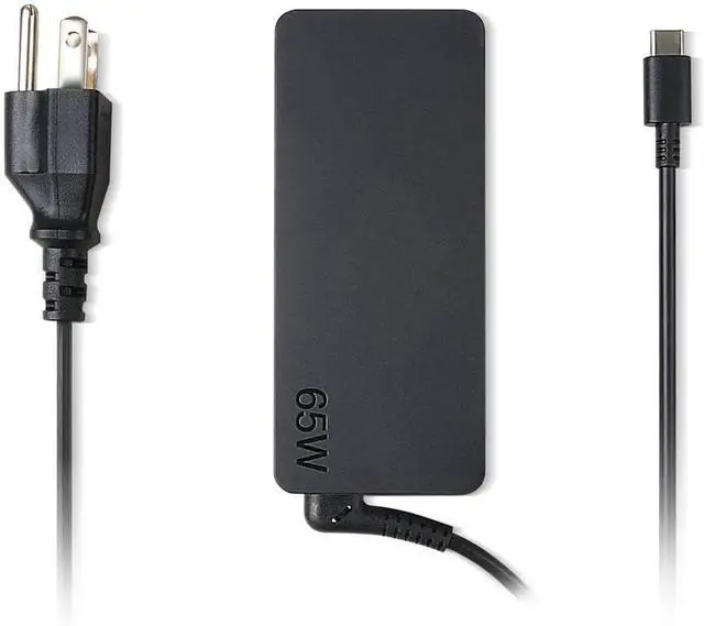 Alt view image 12 of 17 - Lenovo USB-C 65W Standard AC Adapter for Lenovo Yoga C930-13, Yoga 920-13, Yoga 730-13, IdeaPad 730s-13