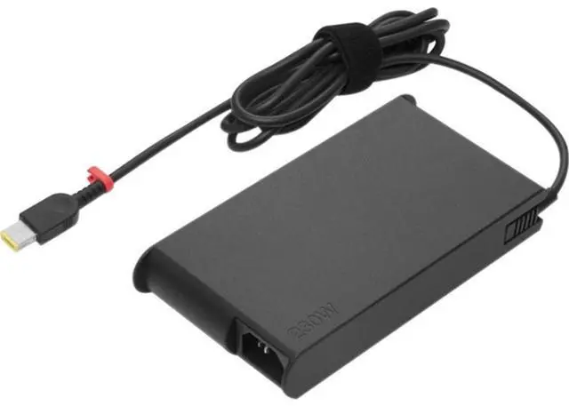 Alt view image 20 of 20 - ThinkPad Mobile Workstation Slim 230W AC Adapter (Slim-tip) - US/Can