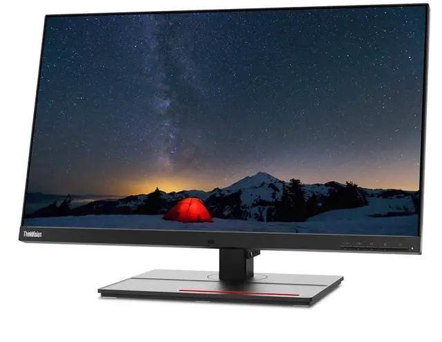 Alt view image 4 of 4 - Lenovo ThinkVision P27u-20 27" Monitor 3840x2160 IPS 450nits(Heavy Scratch&Dent)