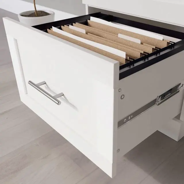 Alt view image 6 of 7 - Realspace® 17"D Vertical 2-Drawer File Cabinet, White