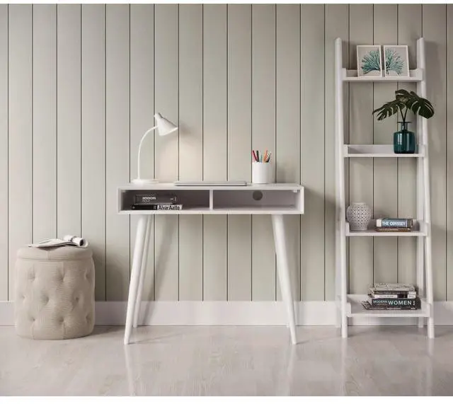 Main image of Realspace® Lanzi 35"W Student Computer Desk, White
