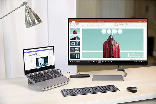 Alt view image 15 of 15 - Lenovo Portable Metal Laptop Stand