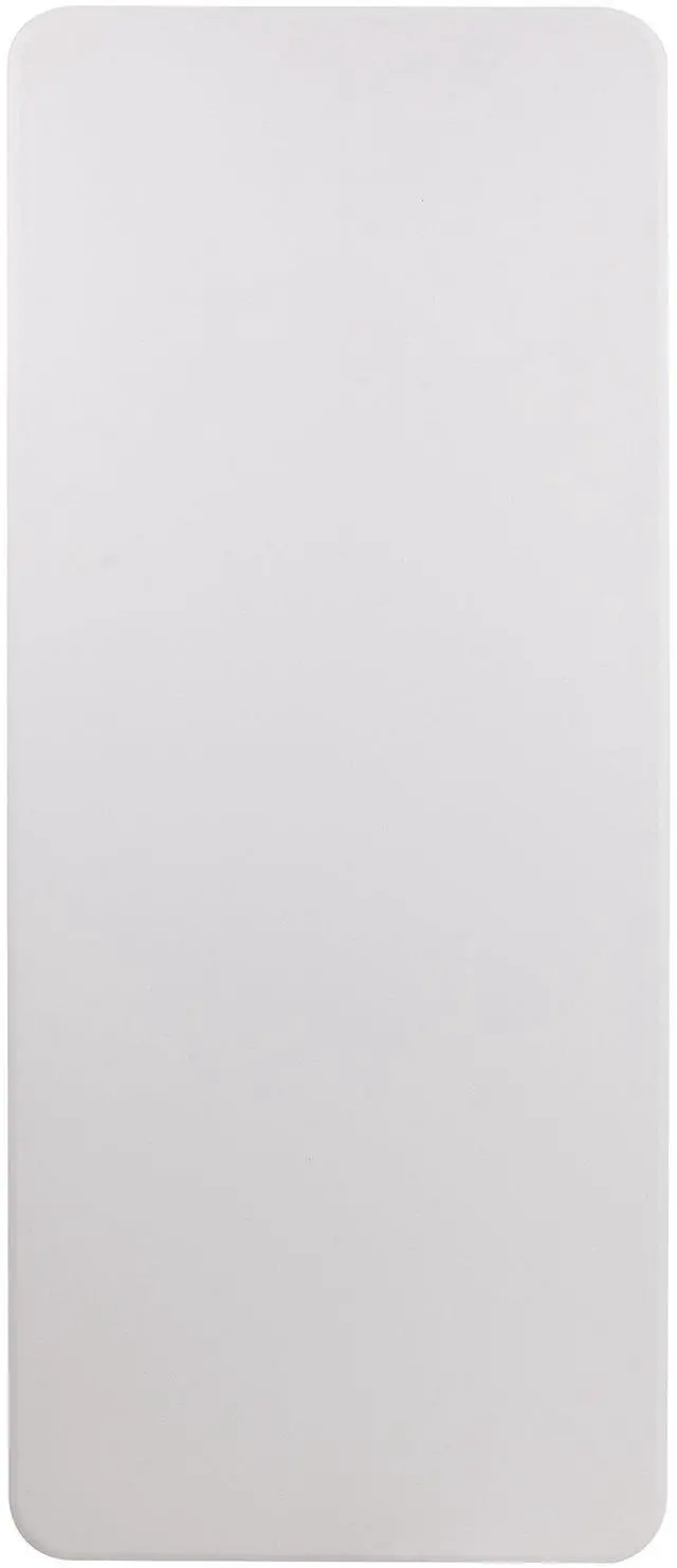 Alt view image 18 of 19 - 30''W x 72''L Granite White Plastic Folding Table