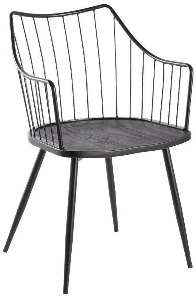 Main image of LumiSource Winston Chair, Wood Dining Chairs, Farmhouse Dining Chair, Farmhouse Dining Chair, Kitchen Chairs for Dining Table