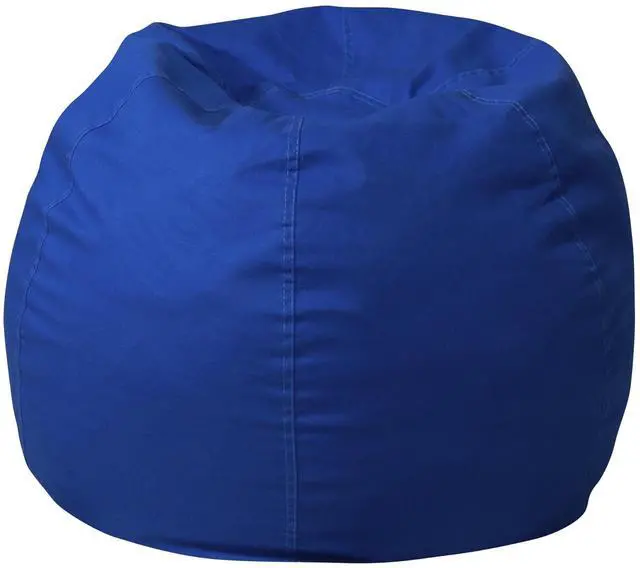 Alt view image 18 of 20 - Small Solid Royal Blue Kids Bean Bag Chair