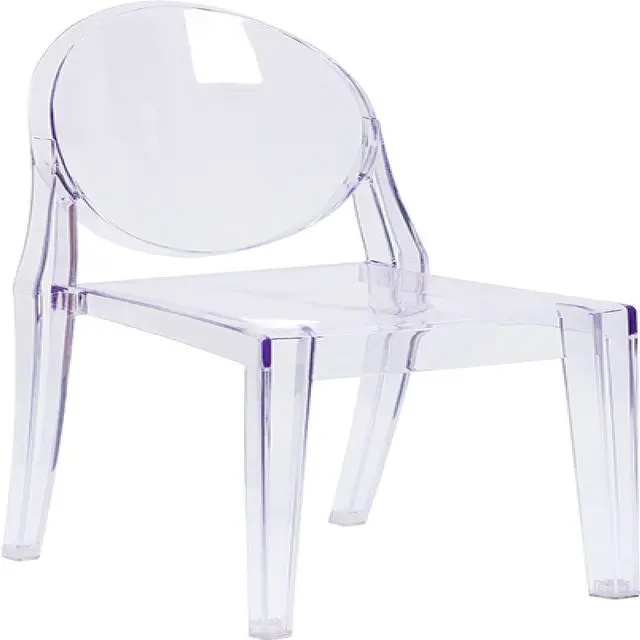 Alt view image 12 of 17 - 4 Pack Cheryl Ghost Side Chair in Transparent Crystal
