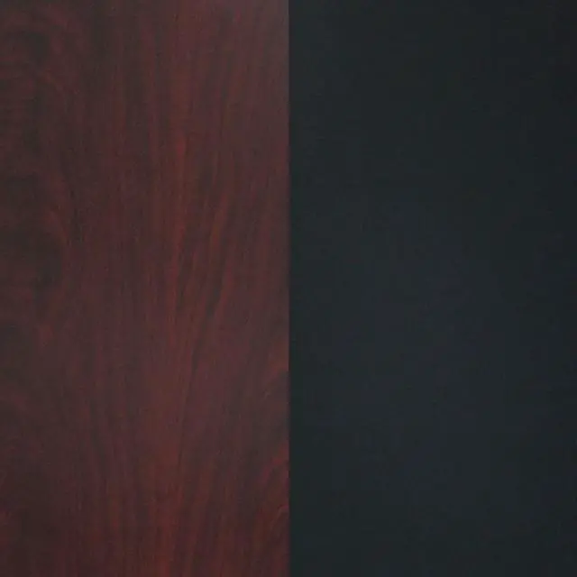 Alt view image 9 of 9 - Flash Furniture 36" Round Table Top with Black or Mahogany Reversible Laminate Top