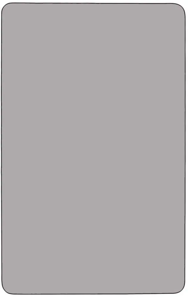 Alt view image 5 of 7 - Adjustable Kids Activity Table for Home Use, Height-Adjustable Classroom Table for Kids, 24" W x 48" D x 21.125-30.125" H, Gray