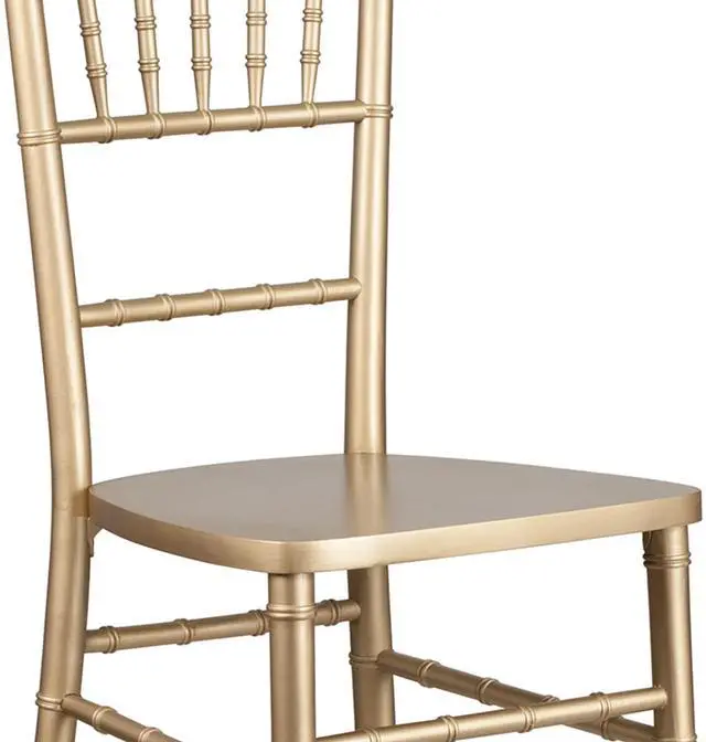 Alt view image 14 of 15 - Flash Furniture HERCULES Series Gold Wood Chiavari Barstool