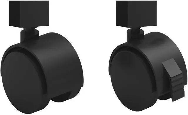 Alt view image 2 of 6 - Lorell Underdesk Mobile Machine Stand