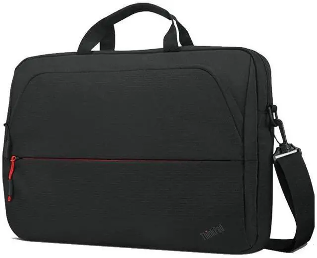 Alt view image 8 of 11 - lenovo carrying case for 13" to 14" - black - polyester, polyethylene terephthalate (pet) - shoulder strap - 10.4" height x 14.6" width x 2" depth