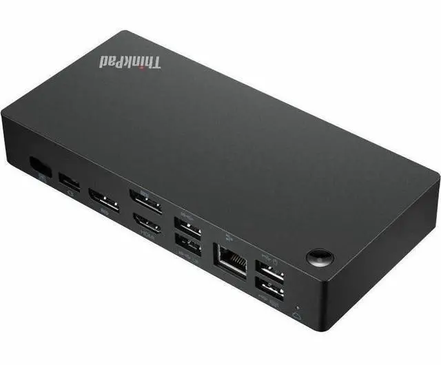 Alt view image 17 of 20 - Lenovo ThinkPad 40BN Docking Station - for Notebook/Monitor - Charging Capability - 135 W - USB Type C - 2 Displays Supported - 4K @ 60Hz, 4K UHD, 4K - 3840 x 2160 - 6 x USB Ports - 2 x USB 2.0 - 5 x