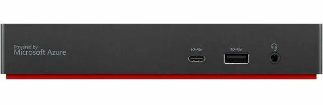 Alt view image 18 of 20 - Lenovo ThinkPad 40BN Docking Station - for Notebook/Monitor - Charging Capability - 135 W - USB Type C - 2 Displays Supported - 4K @ 60Hz, 4K UHD, 4K - 3840 x 2160 - 6 x USB Ports - 2 x USB 2.0 - 5 x