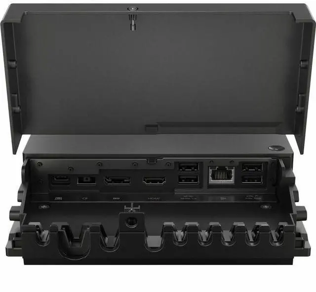 Alt view image 20 of 20 - Lenovo ThinkPad 40BN Docking Station - for Notebook/Monitor - Charging Capability - 135 W - USB Type C - 2 Displays Supported - 4K @ 60Hz, 4K UHD, 4K - 3840 x 2160 - 6 x USB Ports - 2 x USB 2.0 - 5 x
