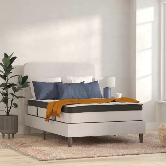 Alt view image 8 of 14 - Capri Comfortable Sleep 12 Inch CertiPUR-US Certified Memory Foam & Pocket Spring Mattress, Full Mattress in a Box