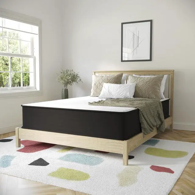 Alt view image 8 of 14 - Flash Furniture Dream 12 Inch High Density Foam and Pocket Spring Mattress Queen (DRE230PRQ12GY)