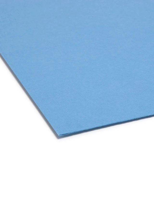 Alt view image 4 of 7 - SuperTab Heavyweight File Folder, Oversized 1/3-Cut Tab, Letter Size, Assorted Primary Colors, 50 per Box (10410)