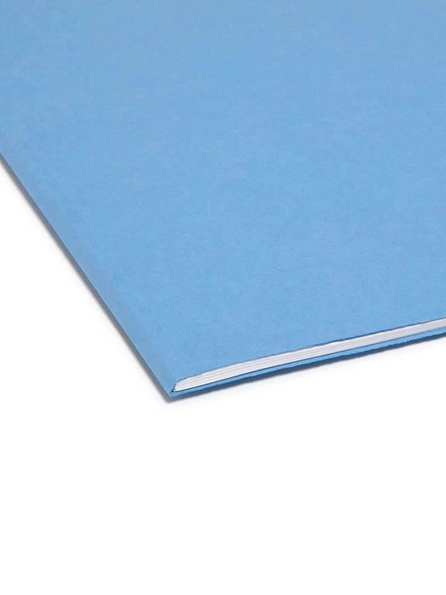 Alt view image 5 of 7 - SuperTab Heavyweight File Folder, Oversized 1/3-Cut Tab, Letter Size, Assorted Primary Colors, 50 per Box (10410)